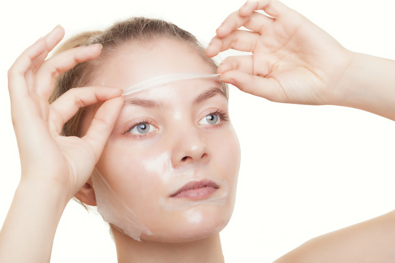 Face peel for smooth skin