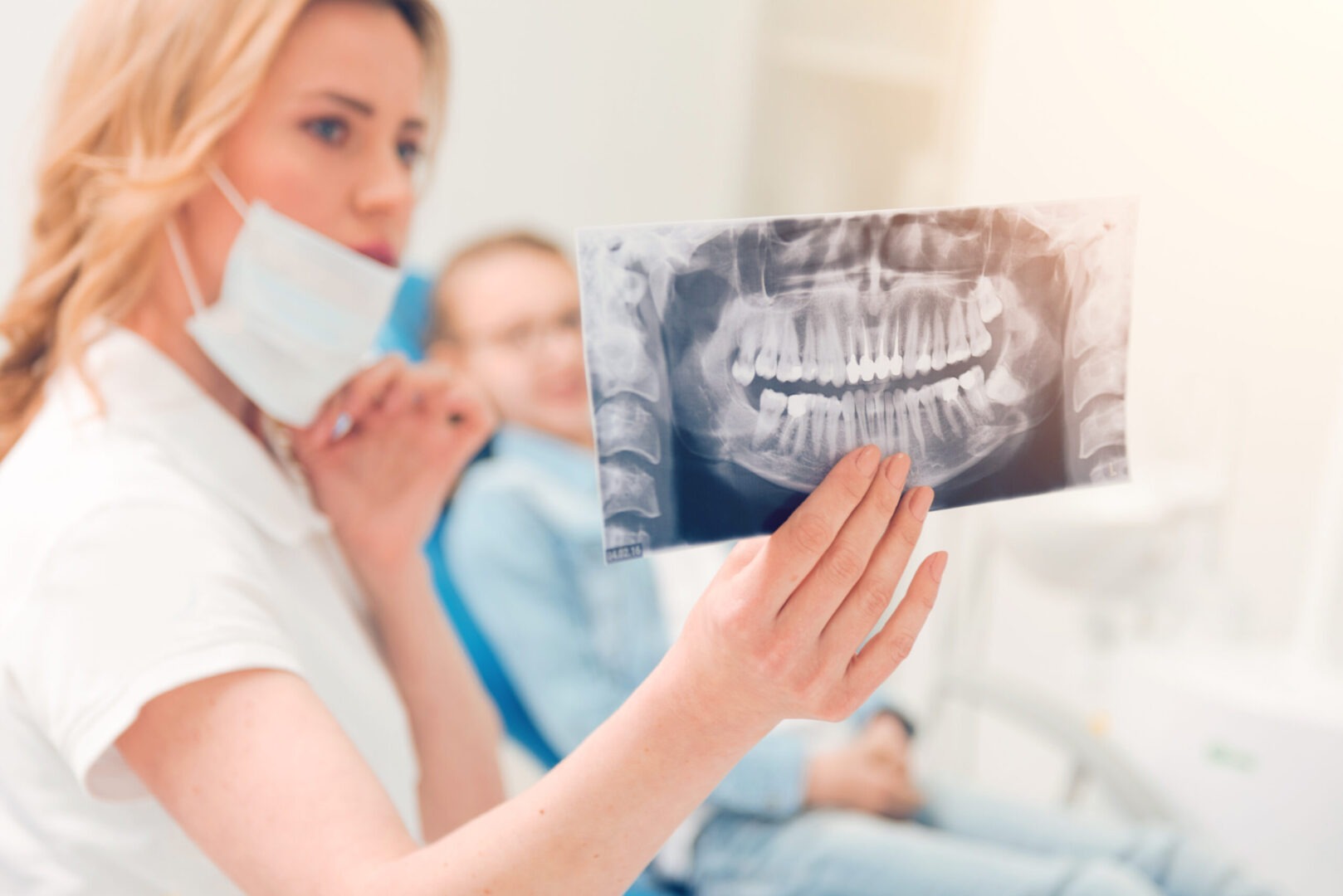 wisdom teeth removal xray at Aspire Surgical in Salt Lake City, UT